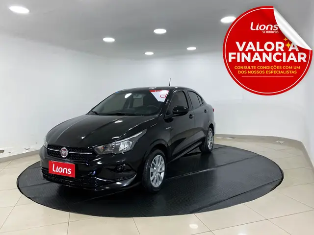 Carro Fiat Cronos 2019 1.3 Drive Firefly (Flex)
