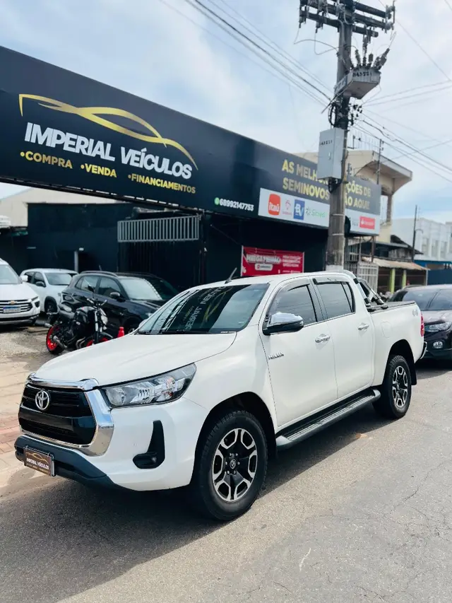 Carro Toyota Hilux Cabine Dupla 2022 SRV 2.8 TDI CD 4x4 (Aut)