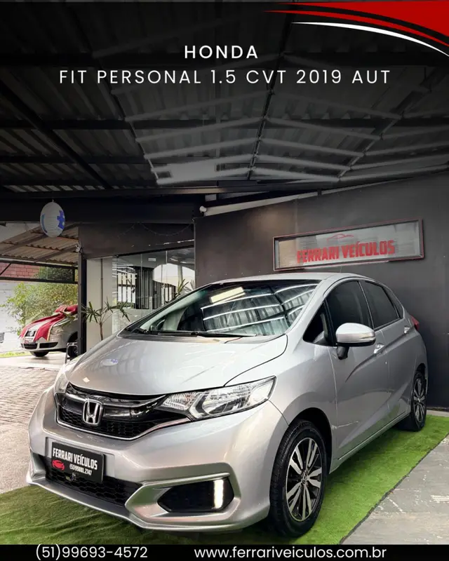 Carro Honda Fit 2019 1.5 16v Personal CVT (Flex)