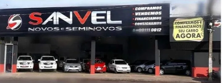 Fachada da loja Sanvel Multimarcas - São Luís - MA