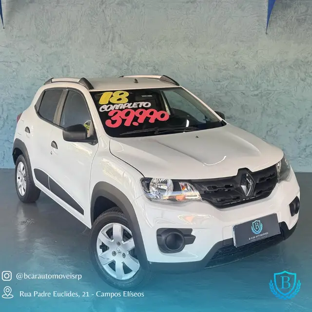 Carro Renault Kwid 2018 Zen 1.0 12v SCe (Flex)