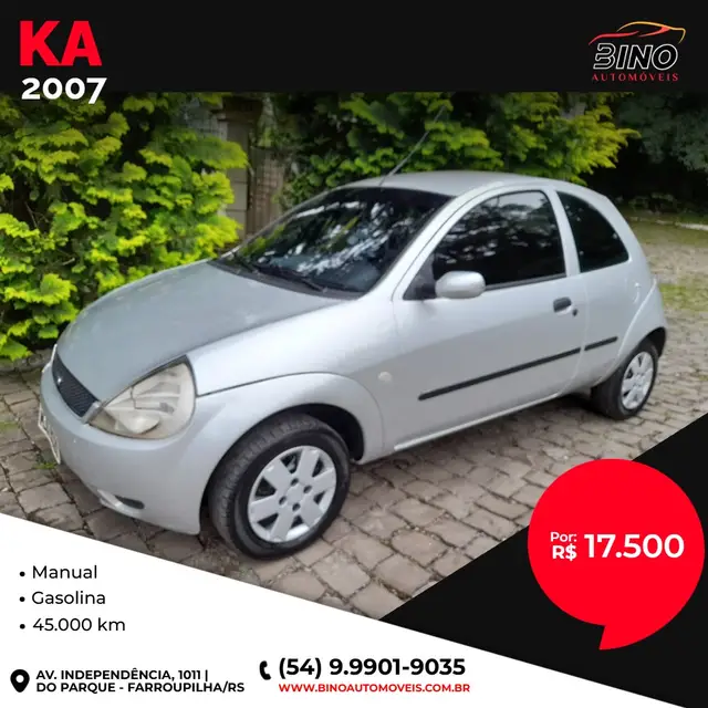 Carro Ford Ka 2007 Ka GL 1.0 L