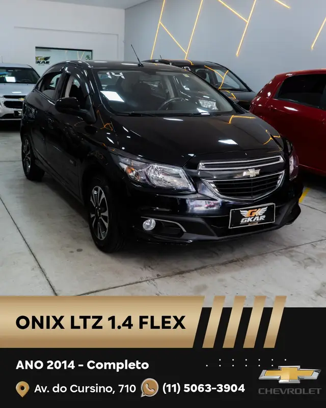 Carro Chevrolet Onix 2014 HATCH LTZ 1.4 8V FlexPower 5p Mec.