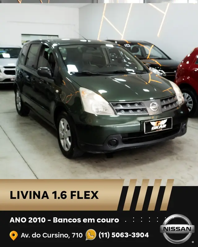 Carro Nissan Livina 2010 S 1.6 16V (flex)
