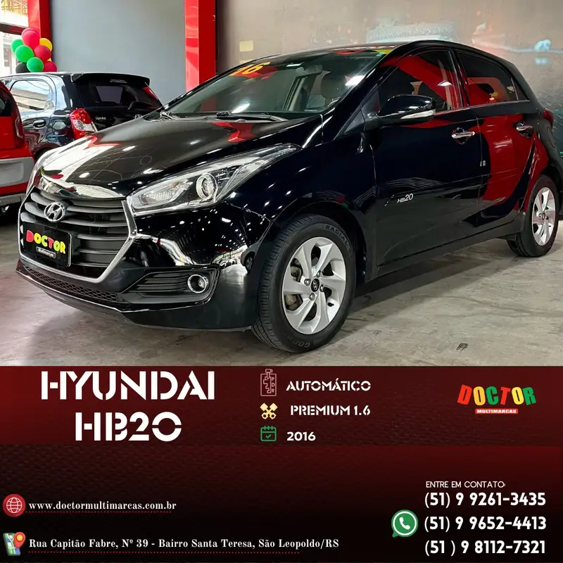 Hyundai HB20 1.6 Premium (Aut) (Flex)