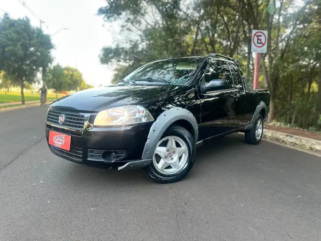 Carro Fiat Strada 2008 Trekking 1.4 (Flex) (Cabine Estendida)