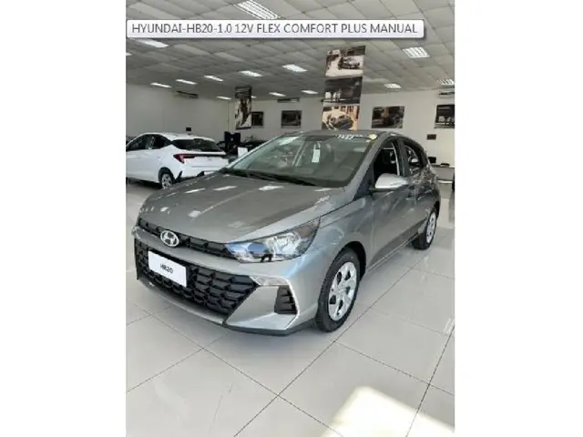 Carro Hyundai HB20 2025 Comfort Plus 1.0 (Mec.)