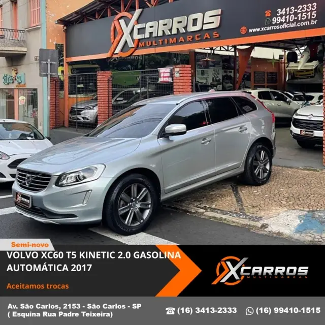 Carro Volvo XC60 2017 2.0 T5 Drive-E Kinetic