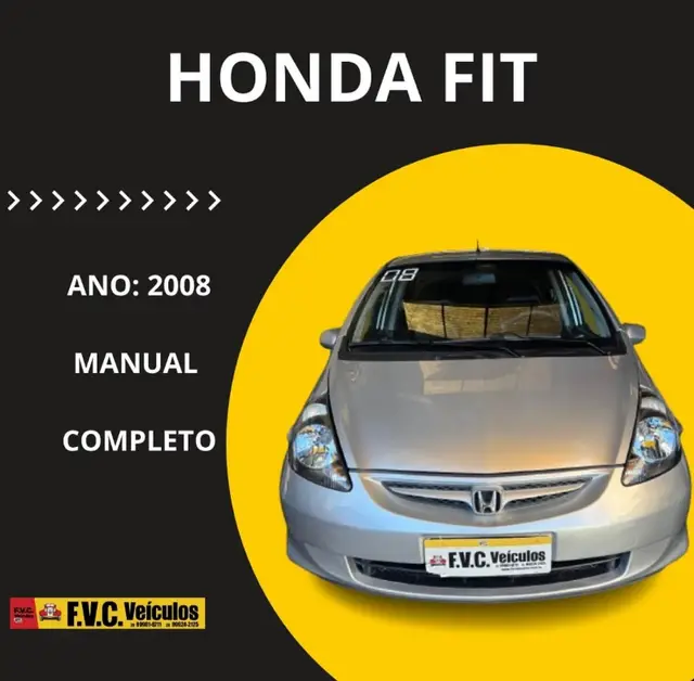 Carro Honda Fit 2008 LX 1.4 (flex)