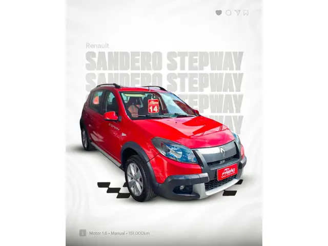 Carro Renault Sandero Stepway 2014 1.6 8V (flex)