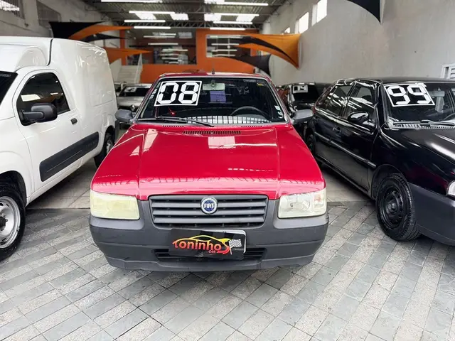 Carro Fiat Uno Mille 2008 Fire 1.0 (Flex) 4P