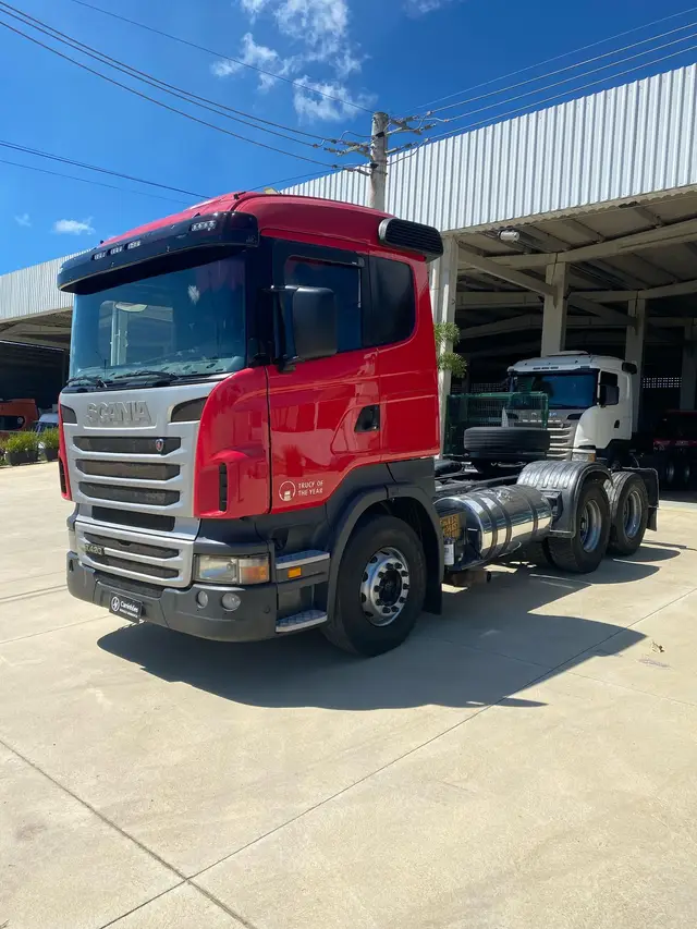 Carro Scania R 420 2011 R-420 A 4X2 SZ(HighLine)(Reb. 3 Eixos)