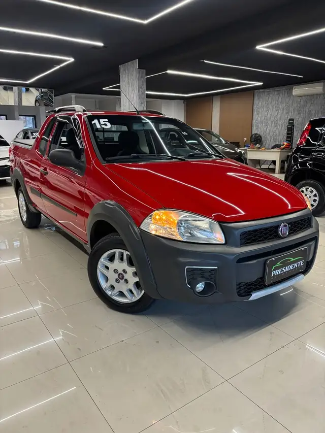 Carro Fiat Strada 2015 Working 1.4 (Flex) (Cabine Estendida)