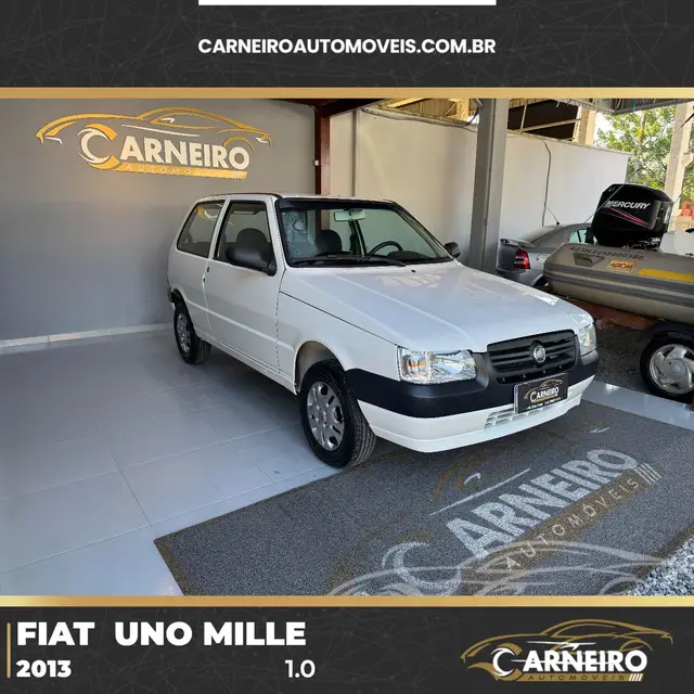 Carro Fiat Uno Mille 2013 Fire Economy 1.0 (Flex) 4p