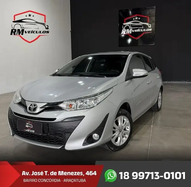 Carro Toyota Yaris 2019 1.3 XL Plus Tech CVT (Flex)