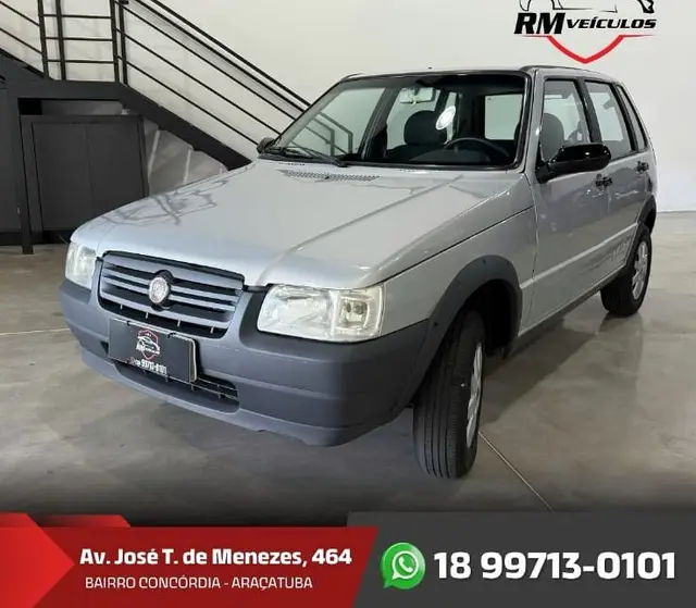Carro Fiat Uno Mille 2010 Mille Celeb. WAY ECON. 1.0 F.Flex 4p