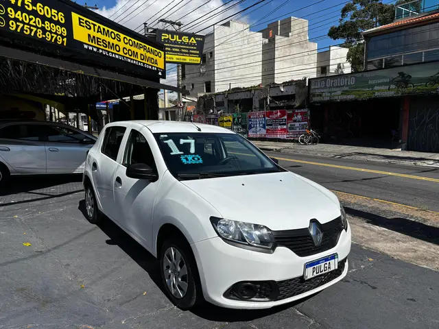 Carro Renault Sandero 2017 Authentique 1.0 12V SCe (Flex)