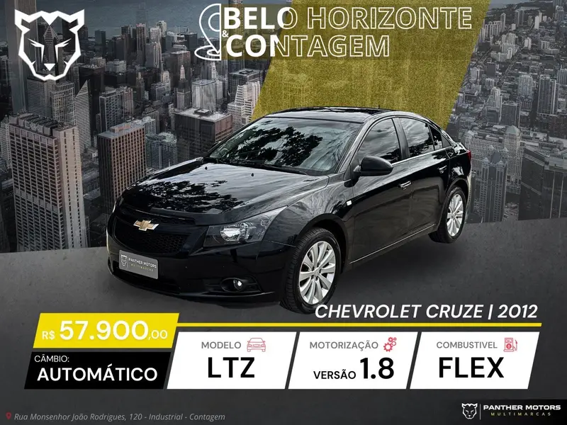 Chevrolet Cruze LTZ 1.8 16V Ecotec (Aut)(Flex)