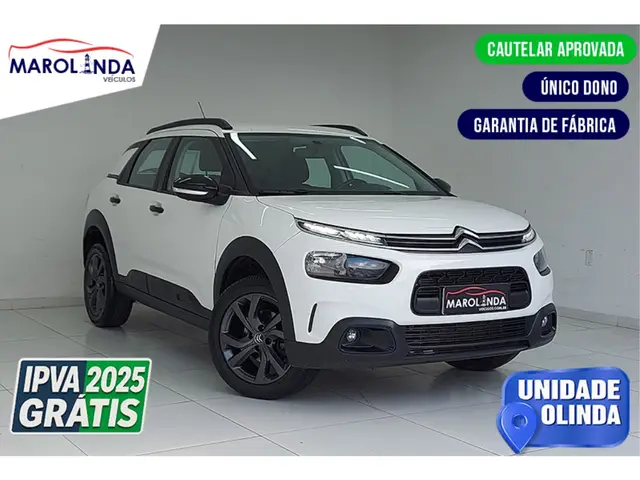 Carro Citroën C4 Cactus 2022 1.6 Feel (Aut) (Flex)