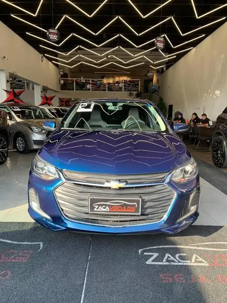 Carro Chevrolet Onix Plus 2021 1.0 Premier Turbo Flex (Aut)