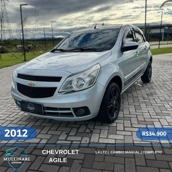 Carro Chevrolet Agile 2012 LT 1.4 8V (Flex)