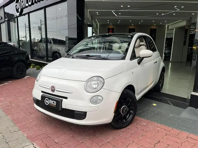 Carro Fiat 500 2014 Cabrio Dualogic 1.4 Evo (Flex)