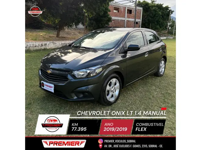 Carro Chevrolet Onix 2019 1.4 LT SPE/4