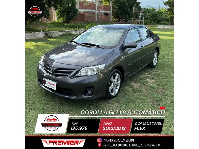 Carro Toyota Corolla 2013 Sedan 1.8 Dual VVT-i GLI (aut) (flex)