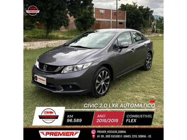 Carro Honda Civic 2015 LXR 2.0 i-VTEC (Aut) (Flex)