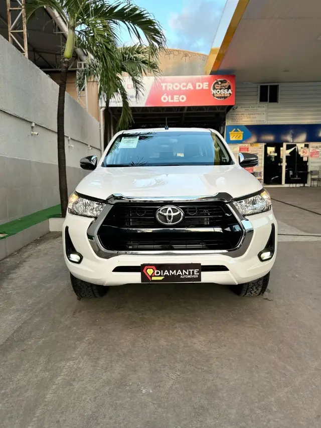 Carro Toyota Hilux Cabine Dupla 2021 SRV 2.7 CD 4x2 (Flex) (Aut)