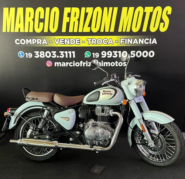 Carro Royal Enfield Classic 350 2024 Halcyon