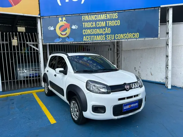 Carro Fiat Uno 2015 Way 1.0 8V (Flex) 4p