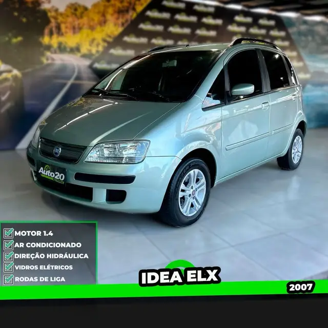 Carro Fiat Idea 2007 ELX 1.4 (Flex)