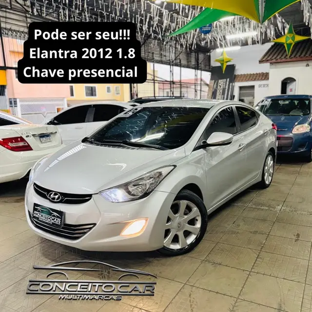 Carro Hyundai Elantra 2012 Sedan 1.8 GLS (aut)