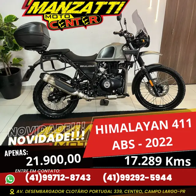 Carro Royal Enfield Himalayan 2022 MIRAGE SILVER