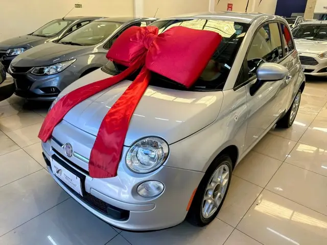 Carro Fiat 500 2012 Cult Dualogic 1.4 8V