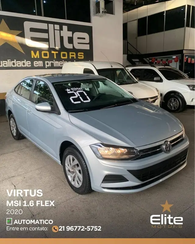 Carro Volkswagen Virtus 2020 1.6 MSI (Flex) (Aut)