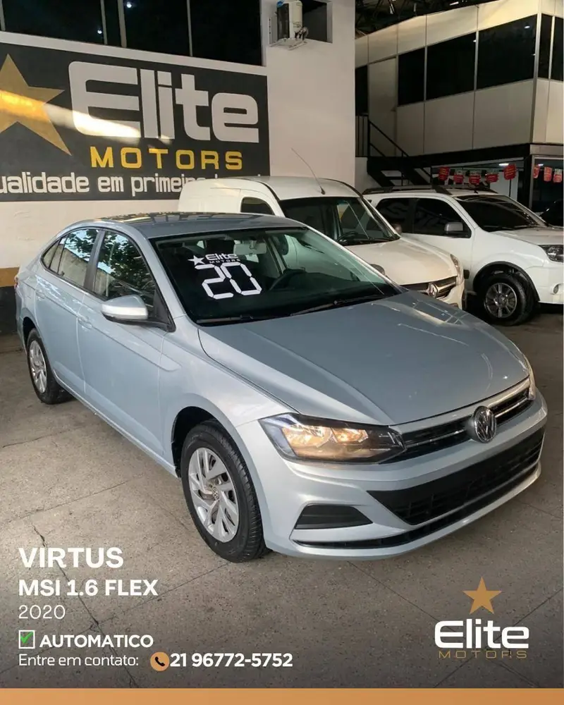 Volkswagen Virtus 1.6 MSI (Flex) (Aut)