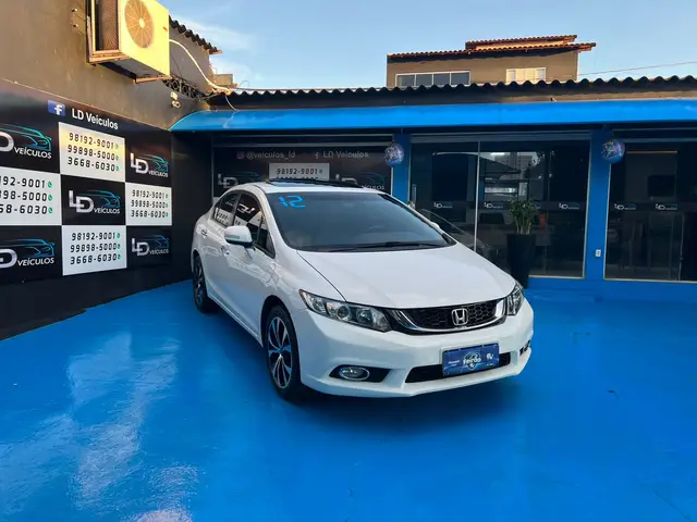 Carro Honda Civic 2012 New  EXS 1.8 16V i-VTEC (Aut) (Flex)