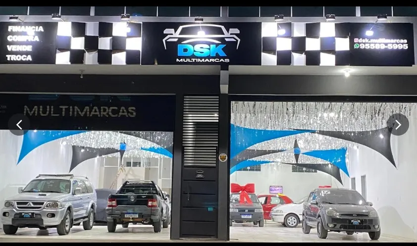 Fachada da loja Veículos à venda em DSK MULTIMARCAS LTDA - São Paulo - SP