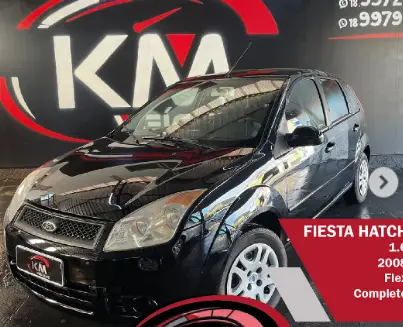 Carro Ford Fiesta Hatch 2008 1.6 (Flex)
