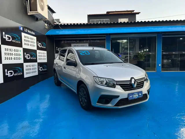 Carro Renault Sandero 2020 Life 1.0 12V SCe (Flex)