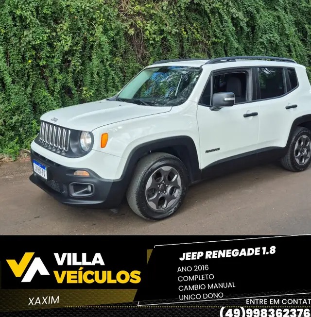 Carro Jeep Renegade 2017 Longitude 2.0 TDI 4x4 (Aut)