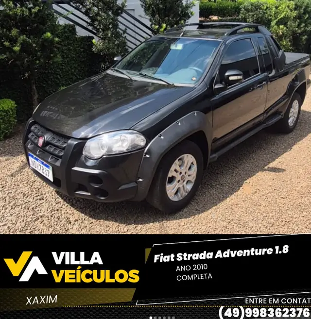 Carro Fiat Strada 2010 Adventure 1.8 8V (Flex) (Cabine Dupla)