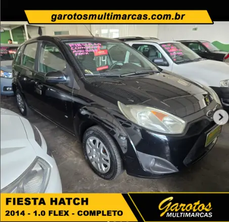 Carro Ford Fiesta Hatch 2014 S Rocam 1.0 (Flex)