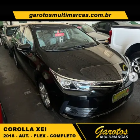 Carro Toyota Corolla 2018 2.0 XEi Multi-Drive S (Flex)