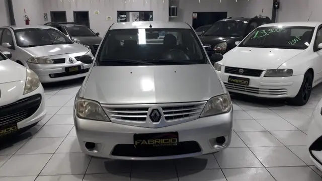 Carro Renault Logan 2008 Authentique 1.6 8V Hi-Torque (flex)