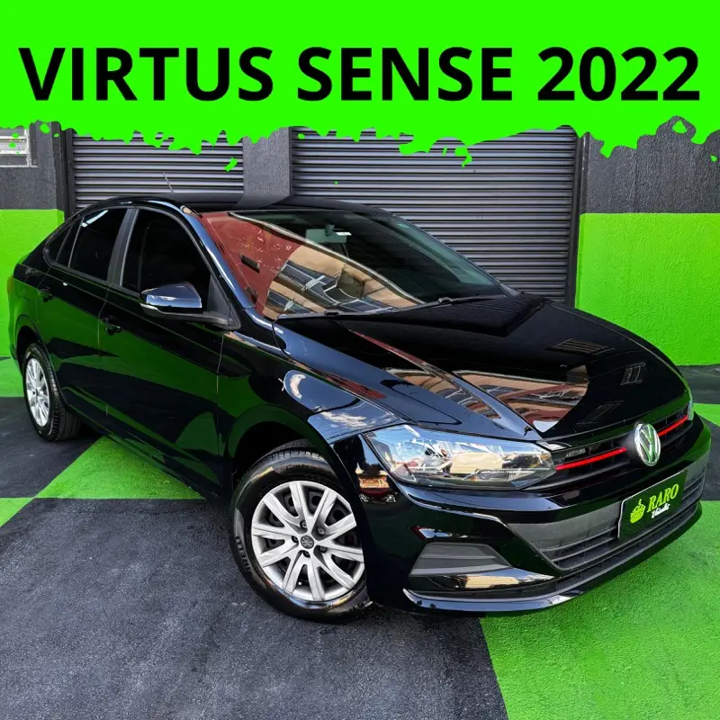 Volkswagen Virtus 1.6 Sense 16V (Flex) (Aut) (PCD)