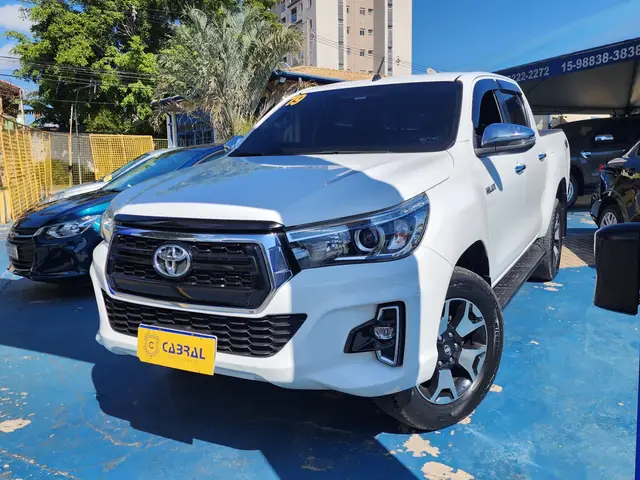 Carro Toyota Hilux Cabine Dupla 2019 Hilux 2.8 TDI CD SRX 50th 4x4 (Aut)