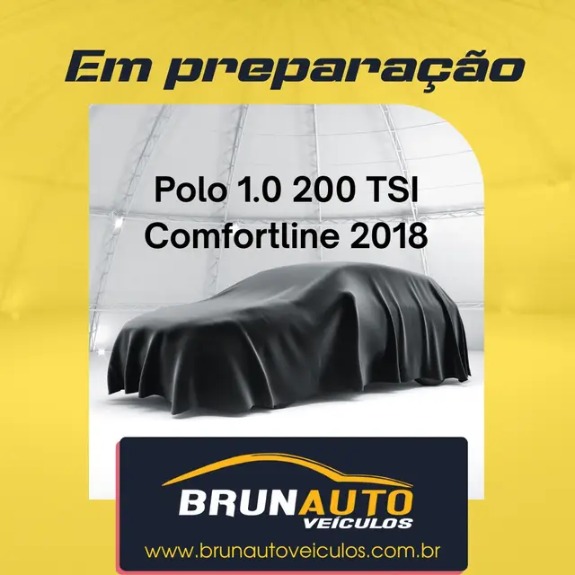 Carro Volkswagen Polo 2018 1.0 200 TSI Comfortline (Aut) (Flex)